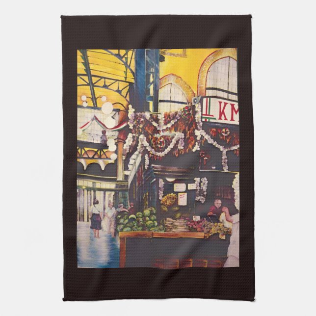 Budapest’s Best Brunch Kitchen Towel (Vertical)