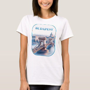 Budapest Széchenyi Chain Bridge T-Shirt