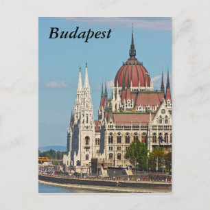 Budapest, the building of the Parliament, Budapest Postcard