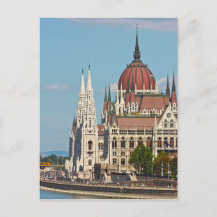 Budapest, the building of the Parliament Postcard