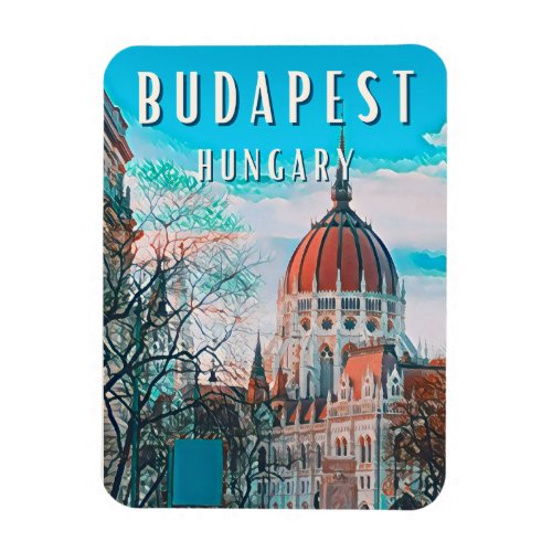 Budapest the pearl of the Danube Magnet