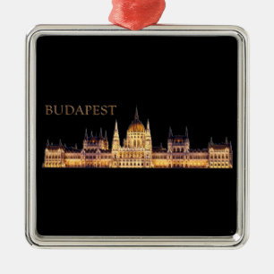 Budapest Travel Souvenir Metal Ornament