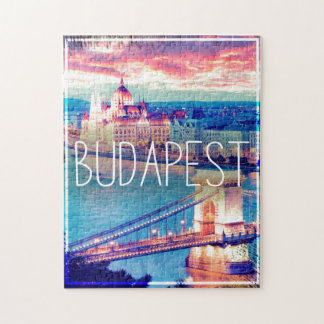 Budapest vintage jigsaw puzzle