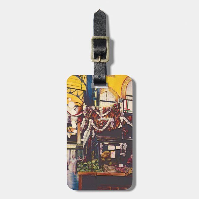 Budapest's Best Brunch Luggage Tag (Front Vertical)