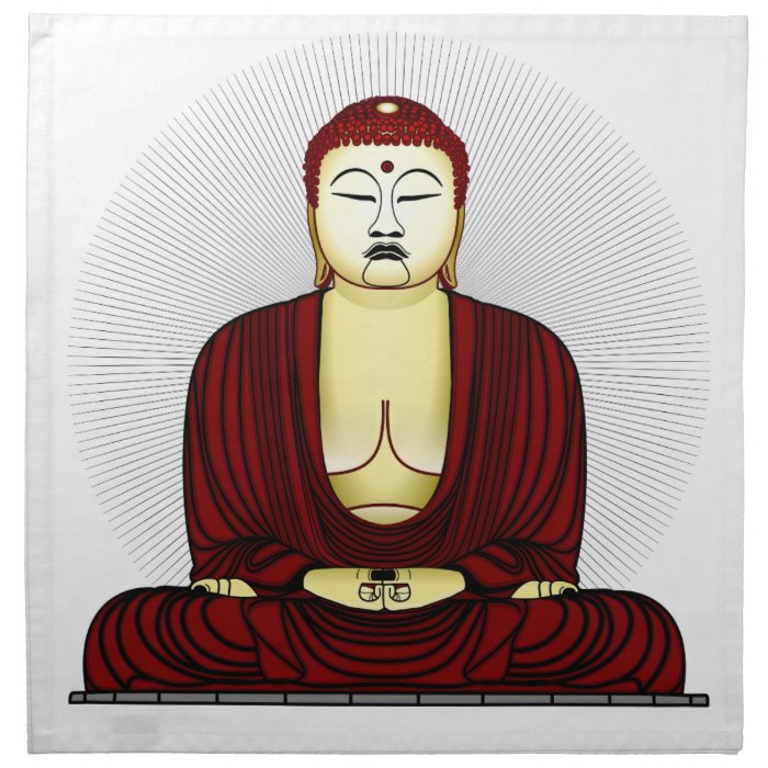 Budda Gautama Buddha Siddhartha Gautama Cloth Napkins