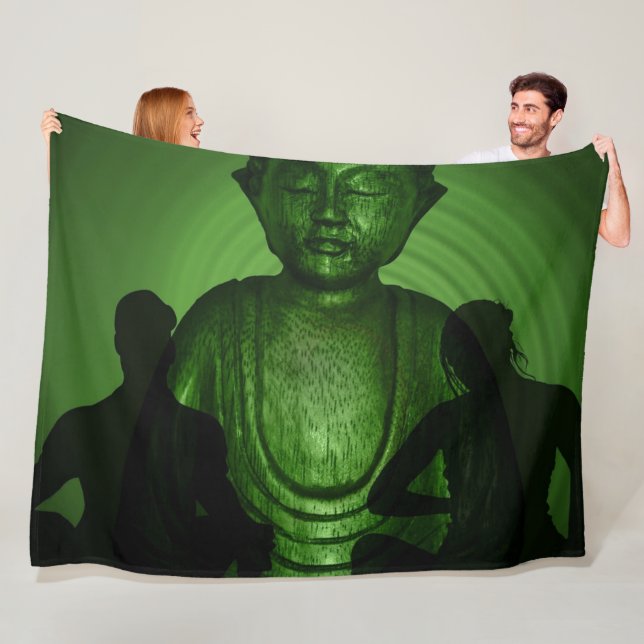 BUDDAH FLEECE BLANKET (In Situ)