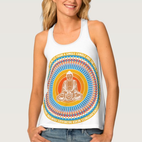 Buddah Quote Tank top