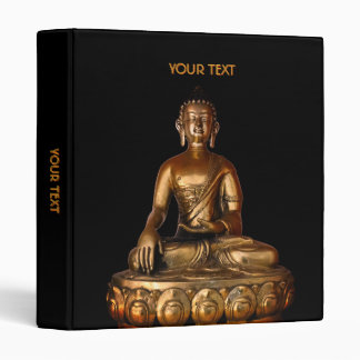 Buddha 3 Ring Binder