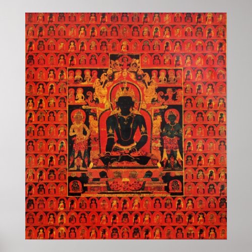 Buddha Akshobhya Poster