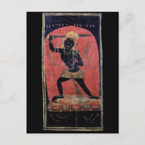 Buddha Akshobya Acala Emanation Postcard