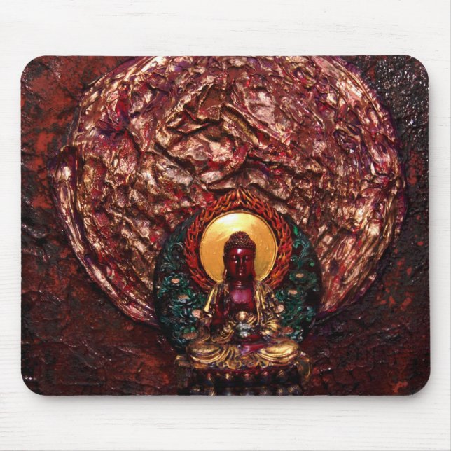 Buddha Altar Mousepad (Front)