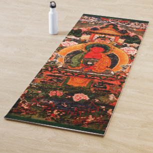 Buddha Amitabha in His Pure Land Yoga Mat