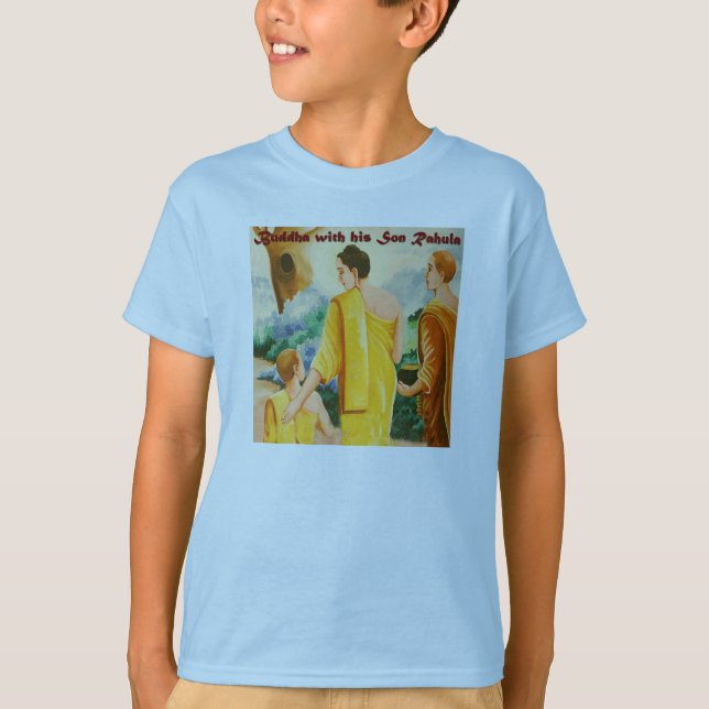 Buddha and Son T-Shirt (Front)