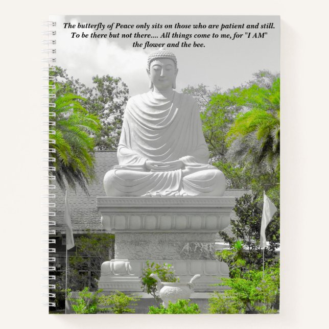 Buddha and the Butterfly Notebook (Front)
