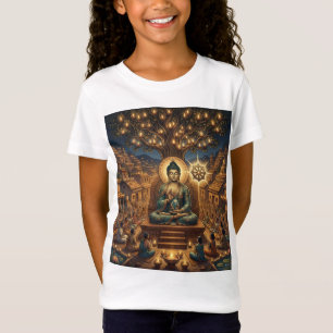 Buddha Art Religious T-Shirt - Peaceful Enlightenm