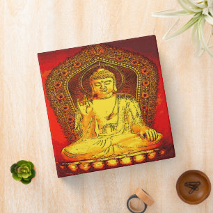Buddha Avery Binder