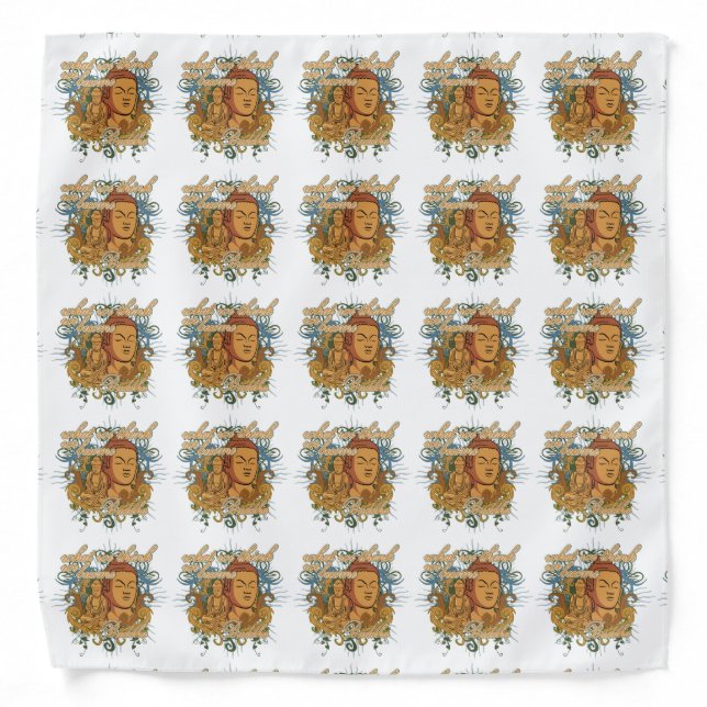 Buddha Become Quote Bandana (Front)