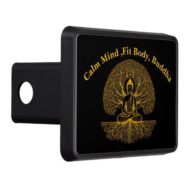 Buddha Beneath Sacred Tree  Hitch Cover (Right)