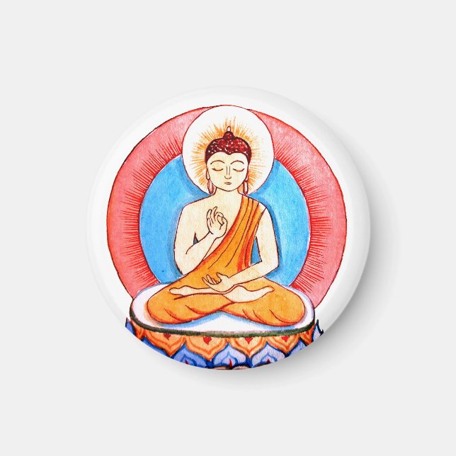 Buddha Bild. Magnet (Front)
