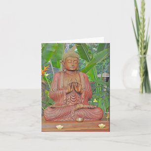 Buddha, blank note card