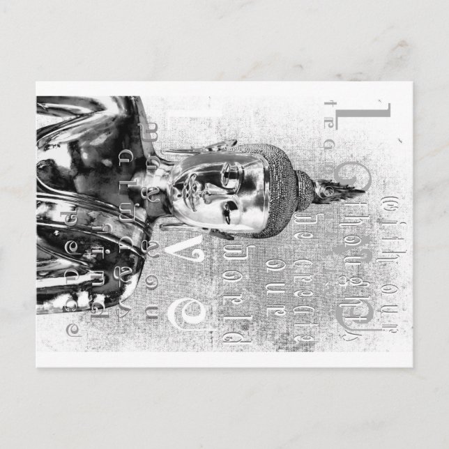 Buddha Blessing Postcard (Front)