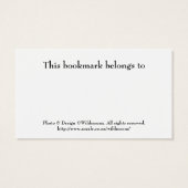 Buddha bookmark (Back)