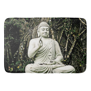 buddha, buddhism, asian, traditional, religion, bath mat