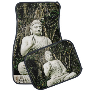 buddha, buddhism, asian, traditional, religion, car floor mat