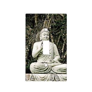 buddha, buddhism, asian, traditional, religion, light switch cover