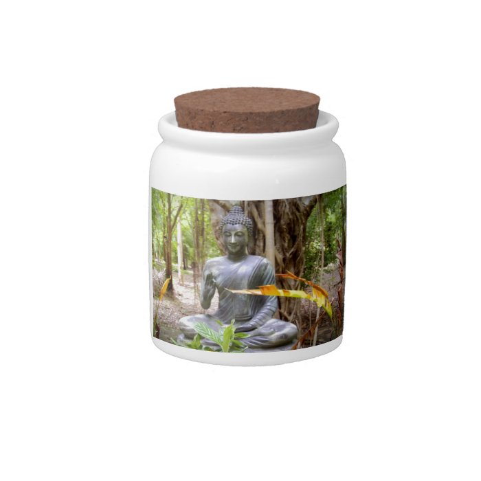 BUDDHA   Buddhism  Peace Candy Jar