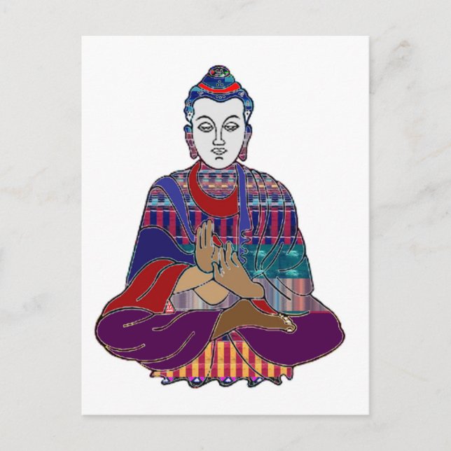 BUDDHA Buddhism Teacher Master NVN659 spiritual Postcard (Front)