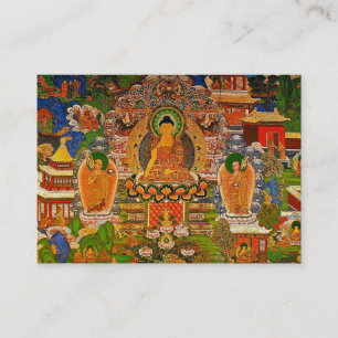 Buddha Buddhist Buddhism Blessing Boho Bohemian Business Card