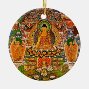 Buddha Buddhist Buddhism Blessing Boho Bohemian Ceramic Ornament