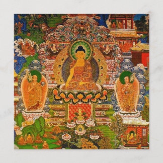Buddha Buddhist Buddhism Blessing Boho Bohemian Invitation
