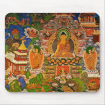 Buddha Buddhist Buddhism Blessing Boho Bohemian Mouse Pad