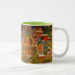 Buddha Buddhist Buddhism Blessing Boho Bohemian Two-Tone Coffee Mug