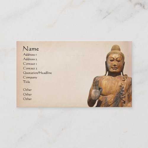Buddha Business Card Template