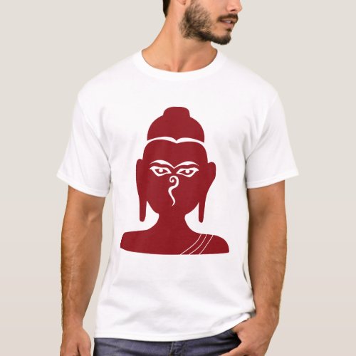 Buddha Bust T_Shirt