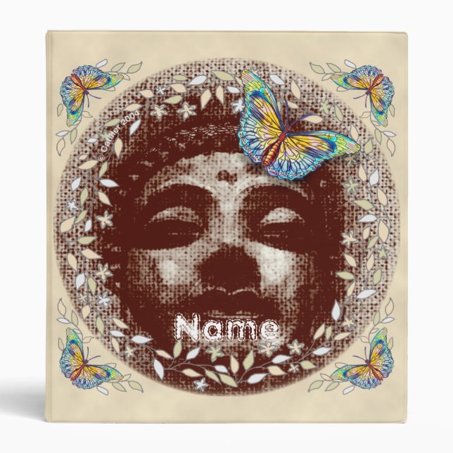 Buddha Butterfly binder (Front)