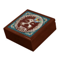 Custom Yoga Om Mantra Symbol Gold Sun Asana Relax Gift Box