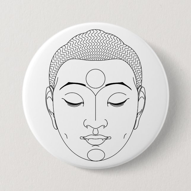 Buddha Button (Front)