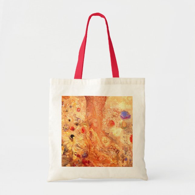 Buddha by Symbolist Painter Odilon Redon Tote Bag (Front)
