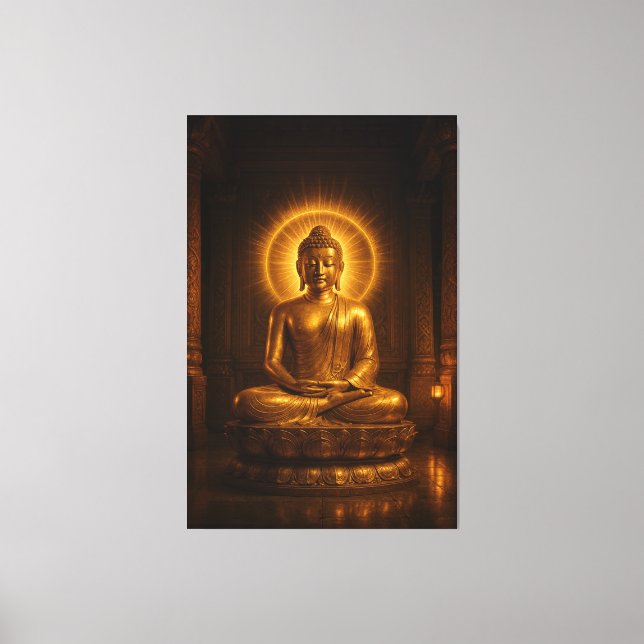 Buddha Canvas Print (Front)