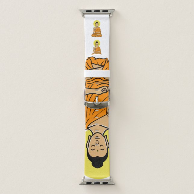 Buddha cartoon Buddhism.net Apple Watch Band (Band)