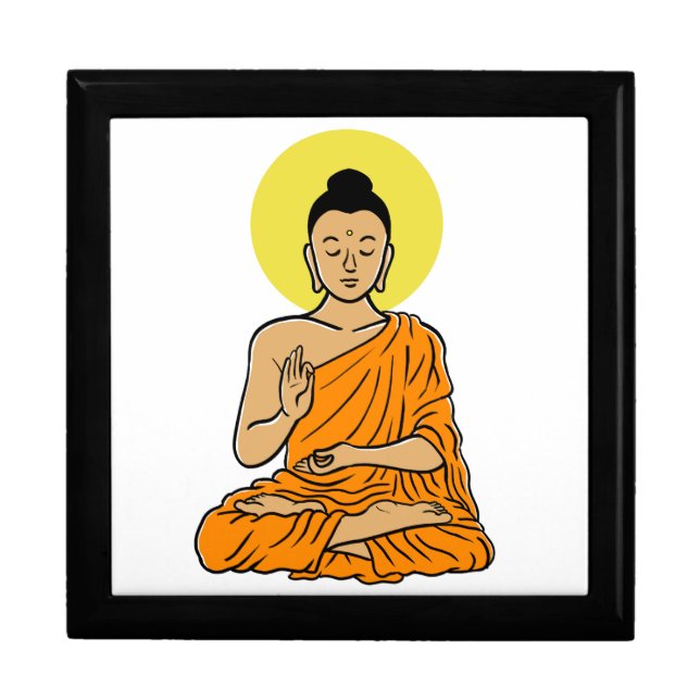 Buddha cartoon Buddhism.net Gift Box (Front)