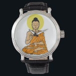 Buddha cartoon Buddhism.net Watch<br><div class="desc">Introducing the exclusive logo of Buddhism.net, designed to inspire tranquility and joy. Each stroke of this cartoon art logo is crafted to evoke peace and prompt a serene smile. Let it serve as a gentle reminder to embrace mindfulness, kindness, and wisdom in every moment. Adorn your space with this symbol...</div>