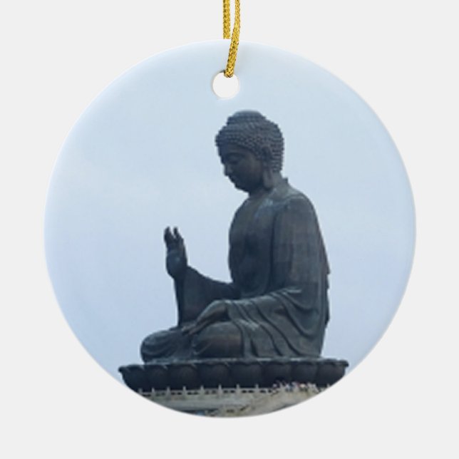 Buddha Ceramic Ornament (Front)