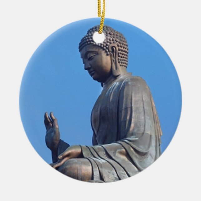 Buddha Ceramic Ornament (Front)