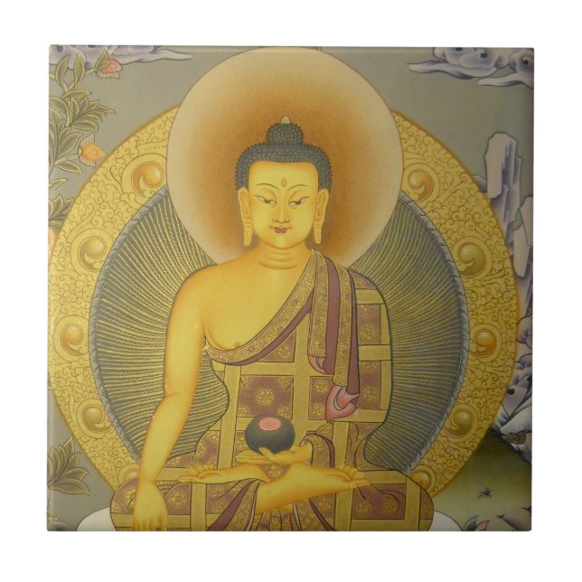 BUDDHA CERAMIC TILE (Front)