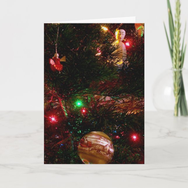 BUDDHA CHRISTMAS: Sometimes a Poem . . . Holiday Card (Front)